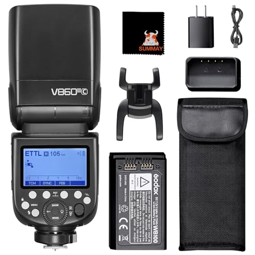 Amazon | GODOX V860III-Cカメラフラッシュスピードライトキット1
